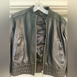 Whistles leather jacket